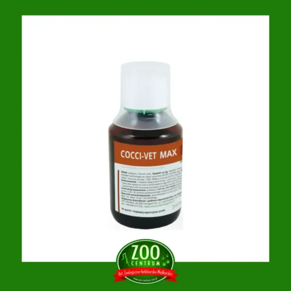 COCCI-VET MAX 125 ml - STOP KOKCYDIOM I ROBAKOM