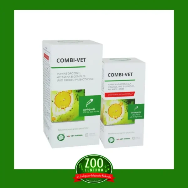COMBI-VET 250 ml - FORMUŁA ZAWIERAJĄCA DROŻDŻE, WIT. B-COMPLEX, MSM I KOLAGEN