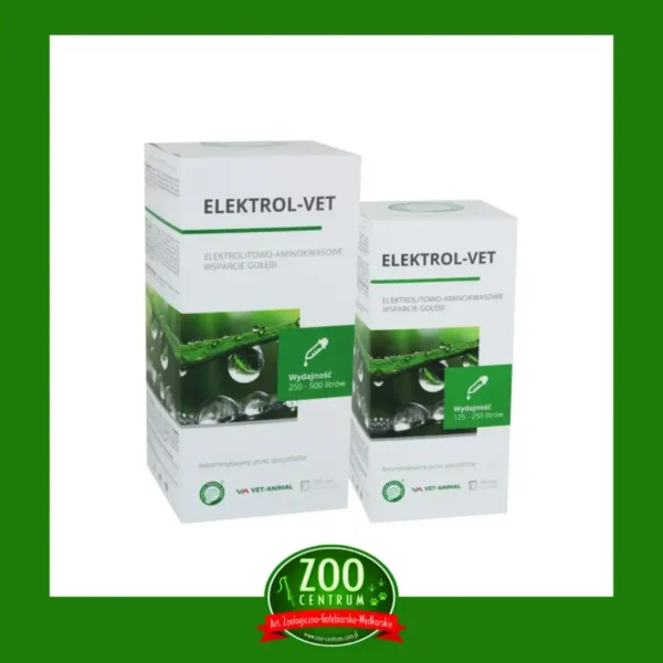 ELEKTROL-VET 250 ml - ELEKTROLITOWO-AMINOKWASOWE WSPARCIE GOŁĘBI