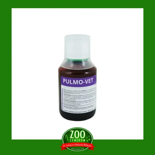 PULMO-VET 125 ml - WSPIERA DROGI ODDECHOWE