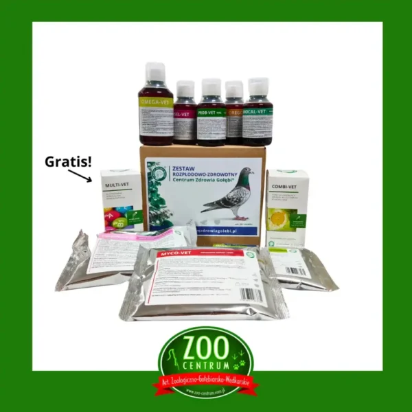 Zestaw rozpłodowo zdrowotny Centrum Zdrowia Gołębi