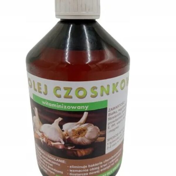 Olej Czosnkowy 500ml.
